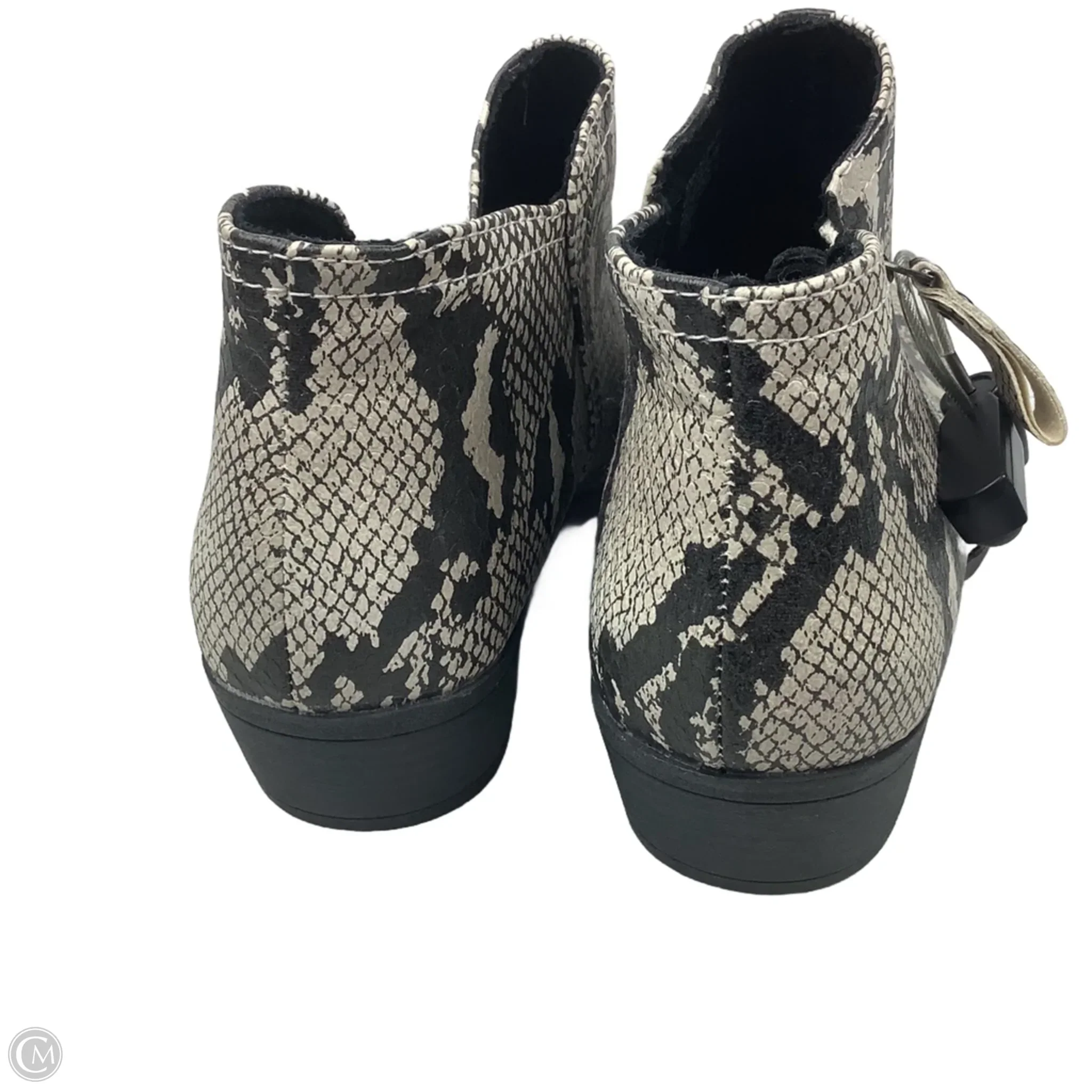 Boots Ankle Heels By Arizona In Snakeskin Print, Size: 9.5 - Image 3
