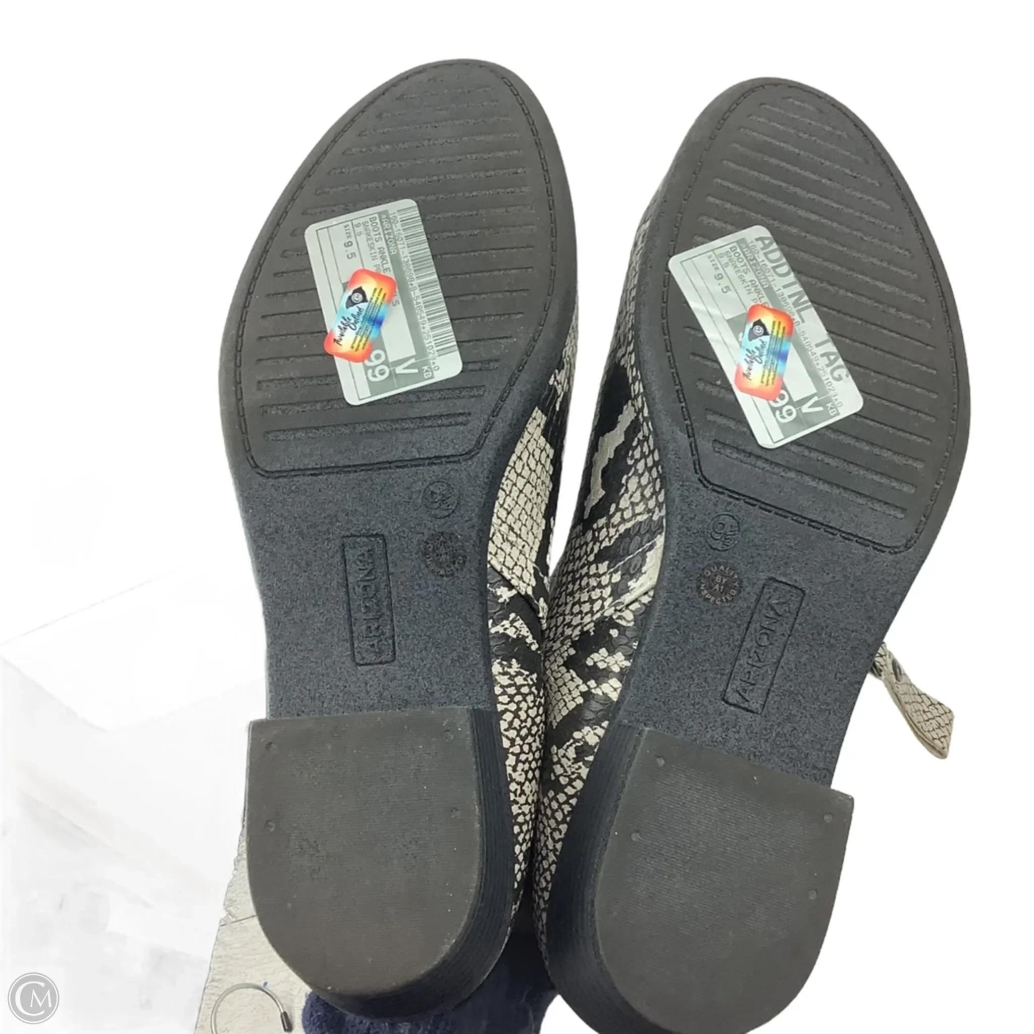 Boots Ankle Heels By Arizona In Snakeskin Print, Size: 9.5 - Image 4