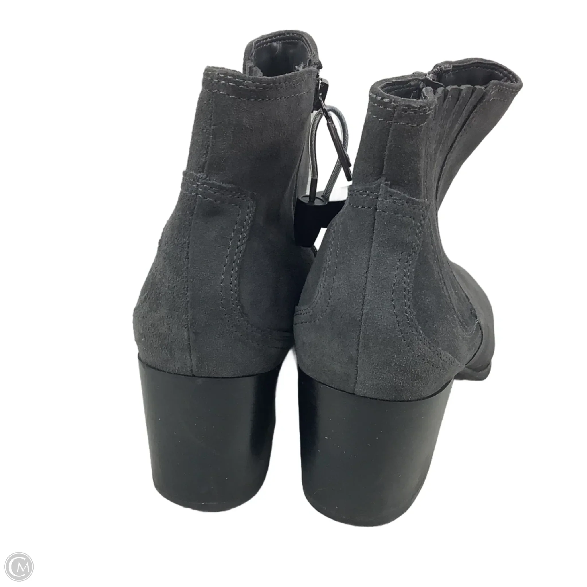 Boots Ankle Heels By Blondo In Grey, Size: 10 - Image 3