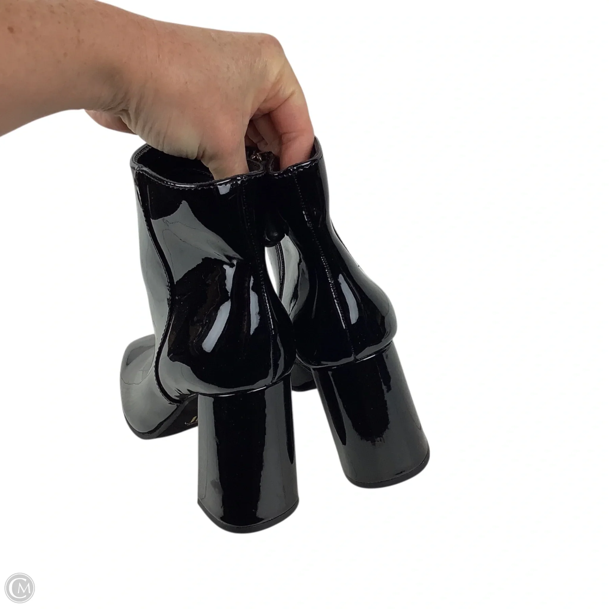 Boots Ankle Heels By Jennifer Lopez In Black, Size: 7.5 - Image 3