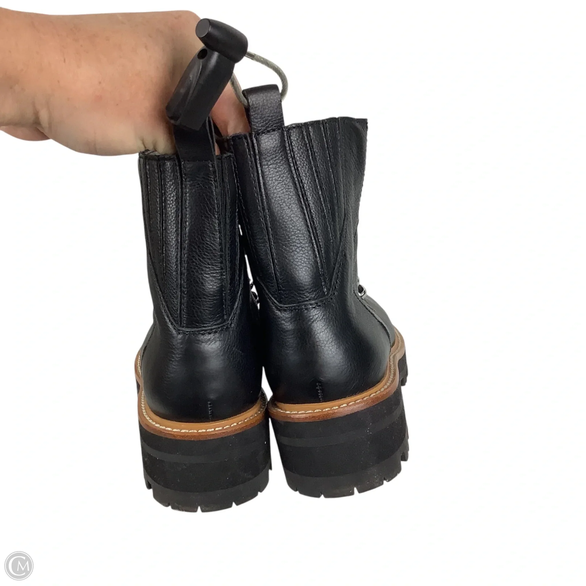 Boots Ankle Heels By Marc Fisher In Black, Size: 6.5 - Image 3