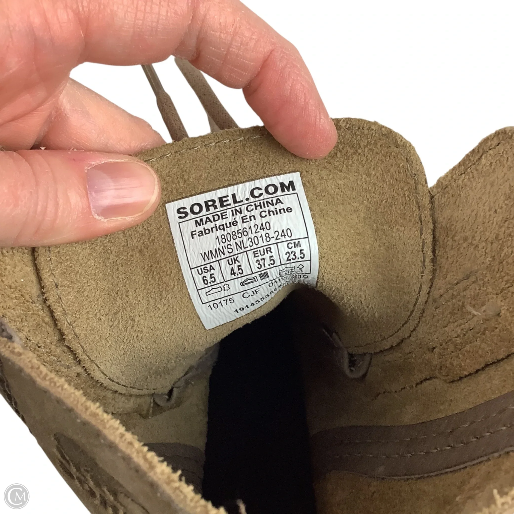 Boots Ankle Heels By Sorel In Taupe, Size: 6.5 - Image 5