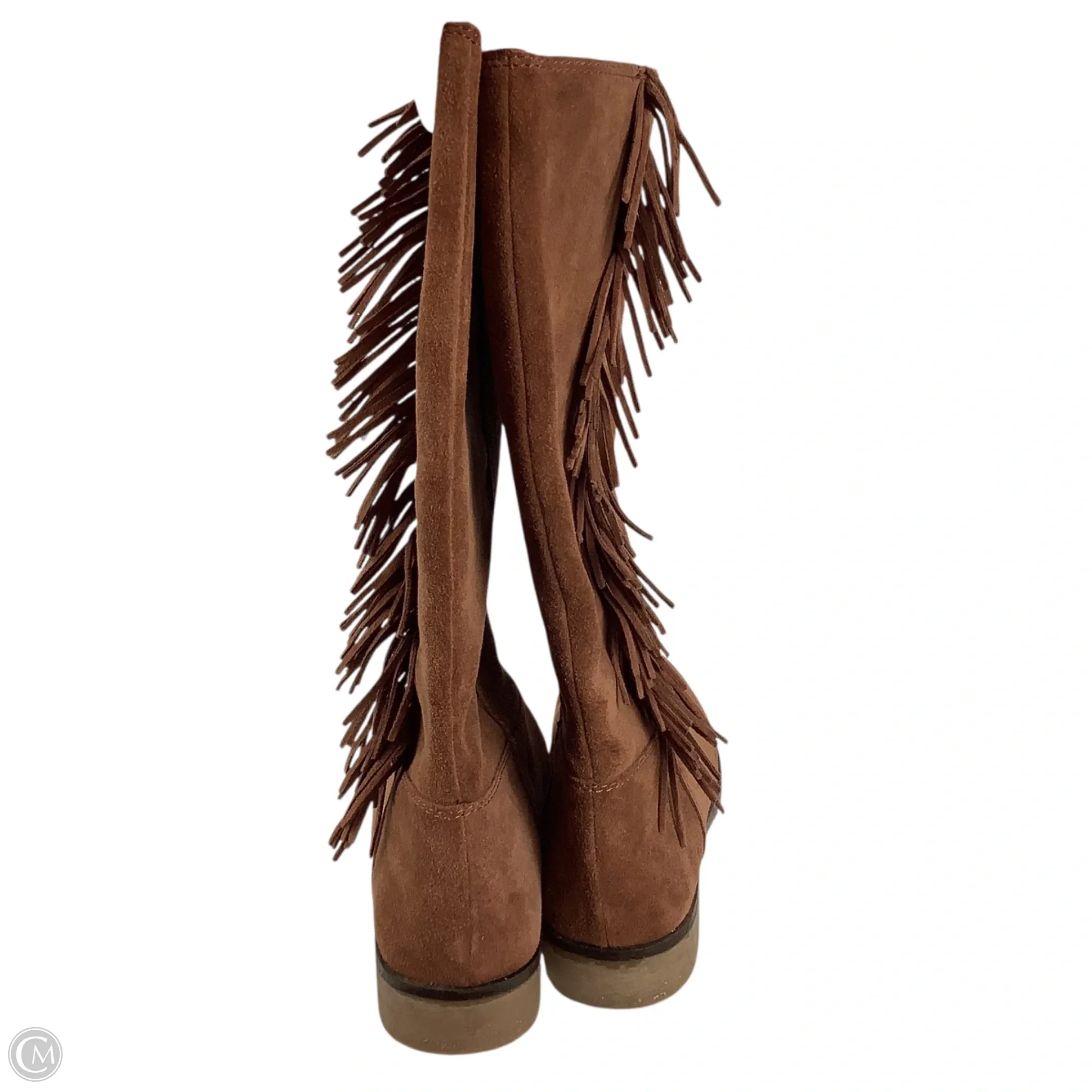 Boots Mid-calf Flats By Lucky Brand In Brown, Size: 10 - Image 4