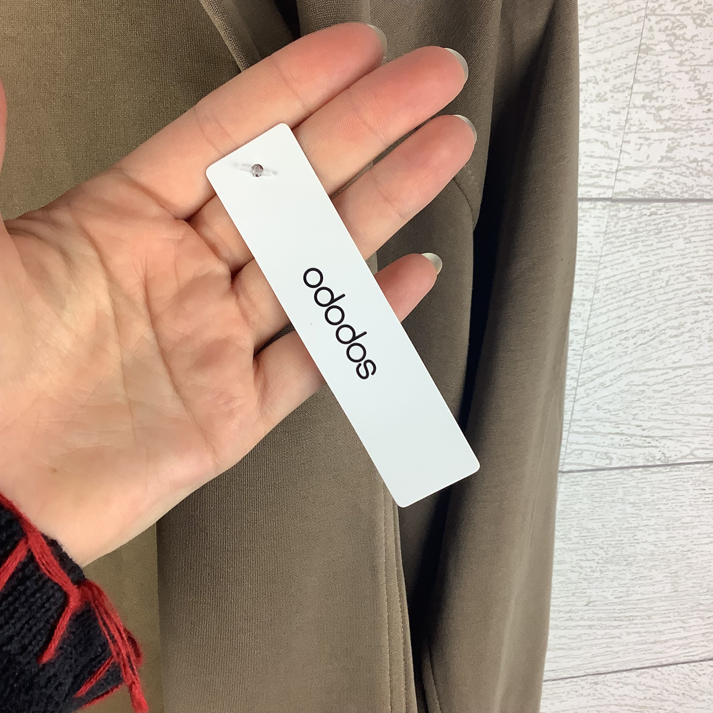 Cardigan By Ododos In Brown, Size: Xs - Image 3