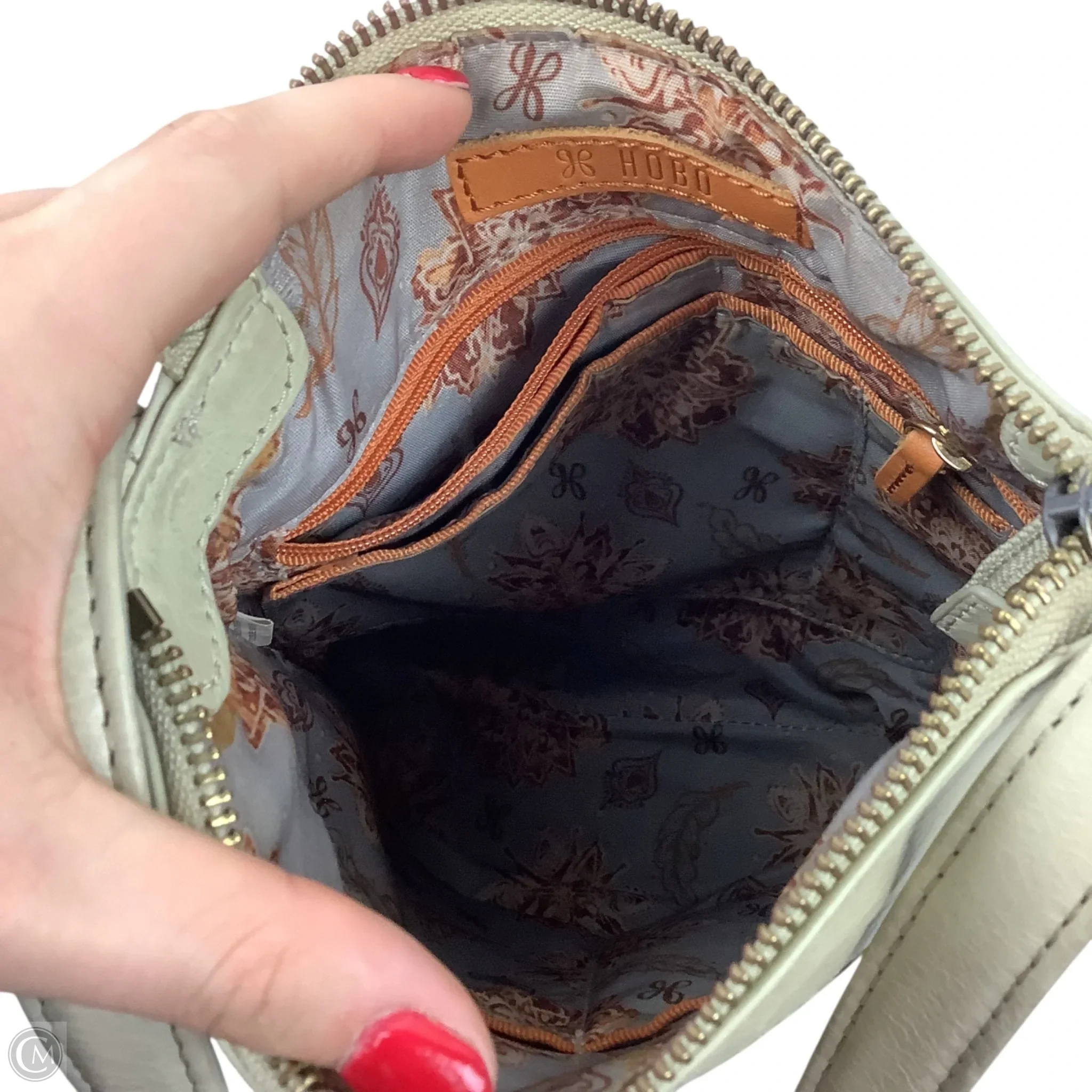 Crossbody Leather By Hobo Intl, Size: Medium - Image 3