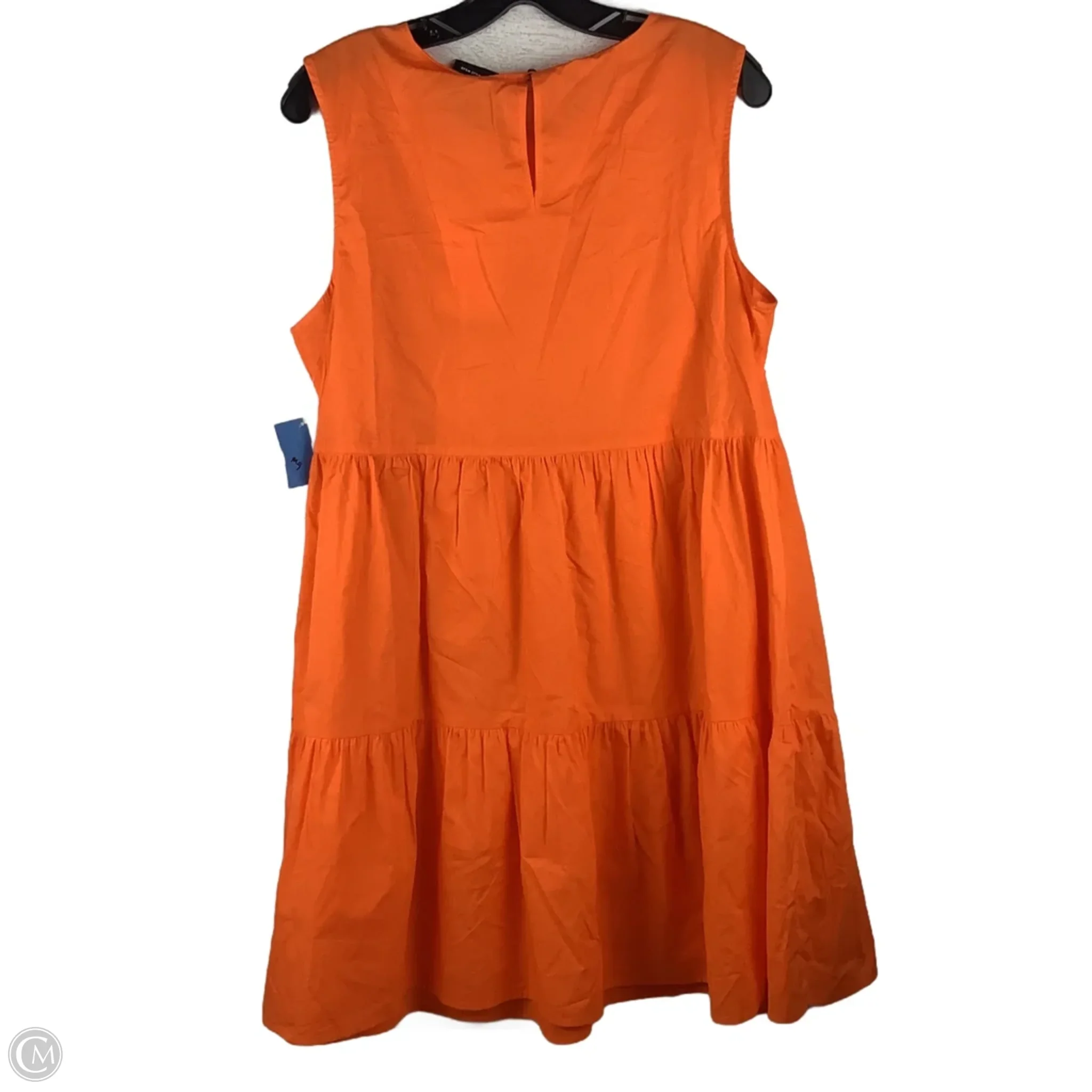 Dress Casual Short By Who What Wear In Orange, Size: L - Image 3