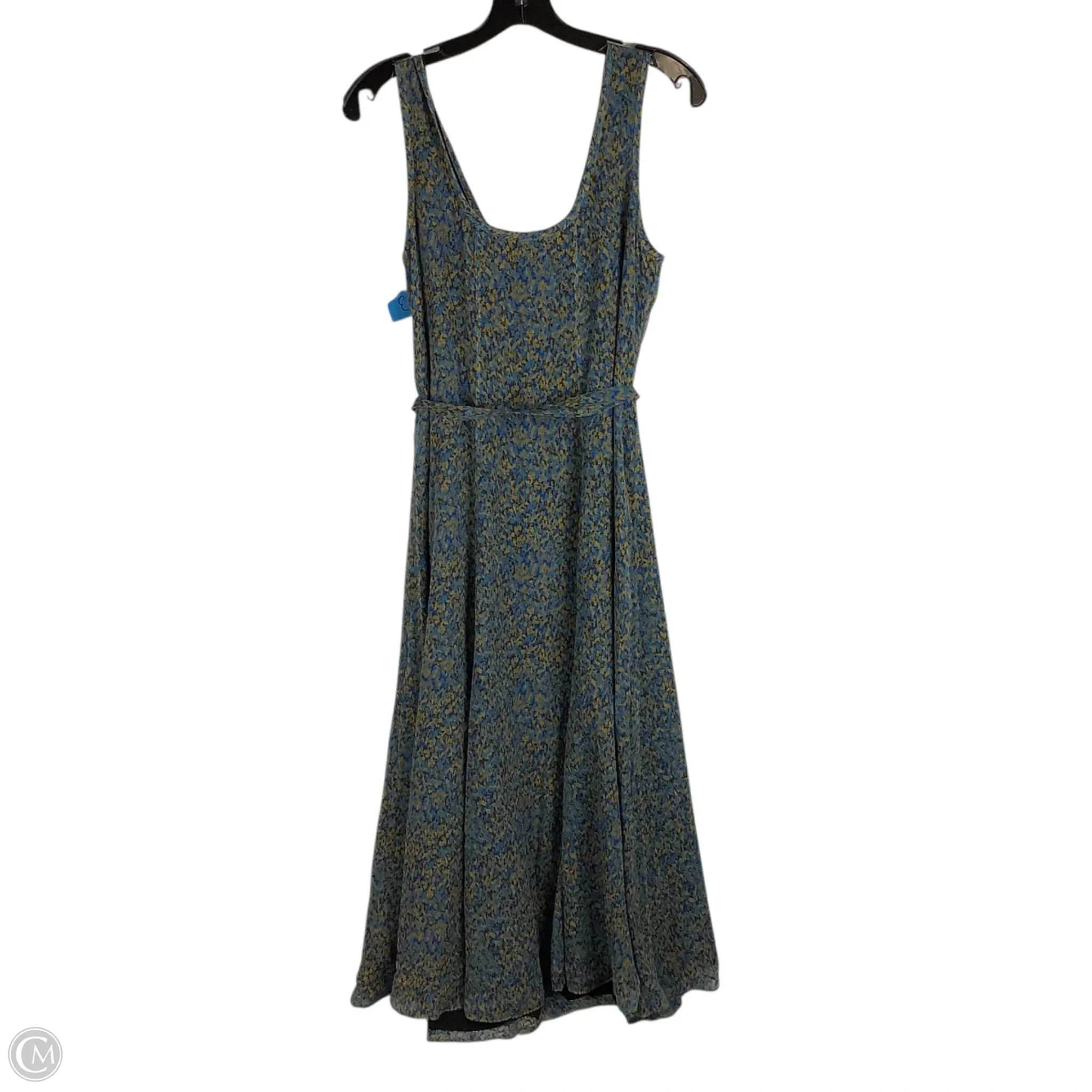 Dress Designer By Coach In Blue & Brown, Size: 0 - Image 3