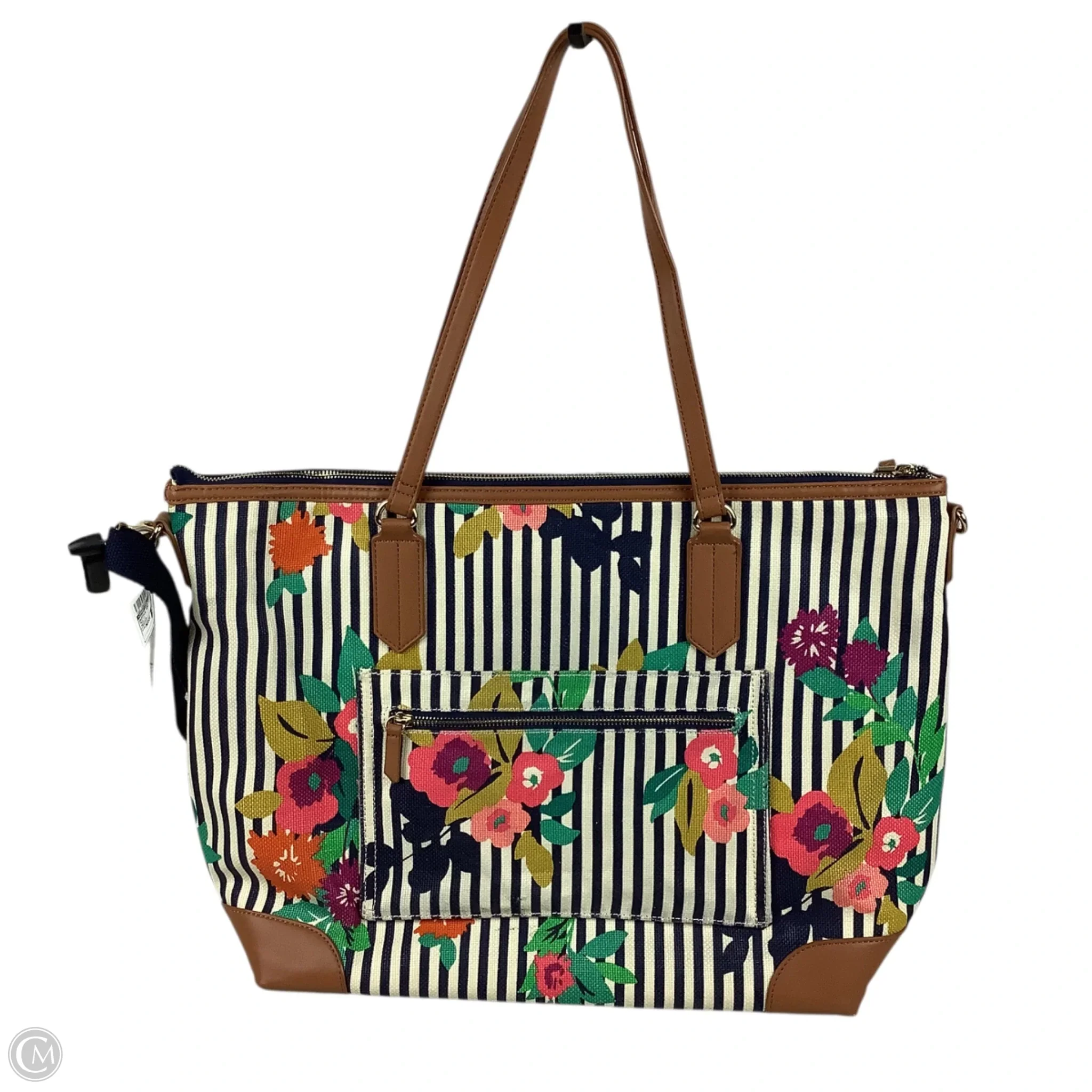 Handbag Tote By Spartina, Size: Medium - Image 4