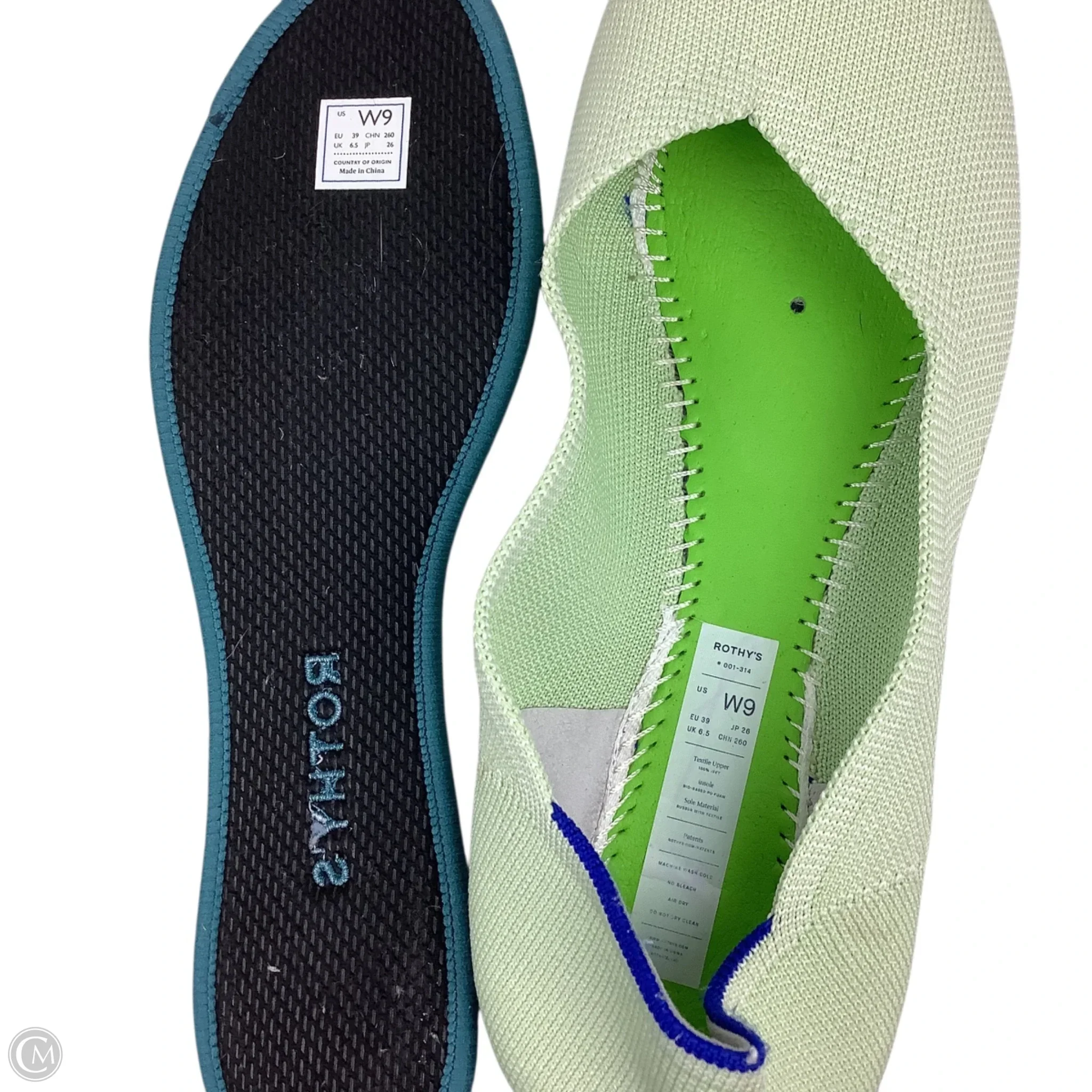 Shoes Flats By Rothys In Green, Size: 9 - Image 3