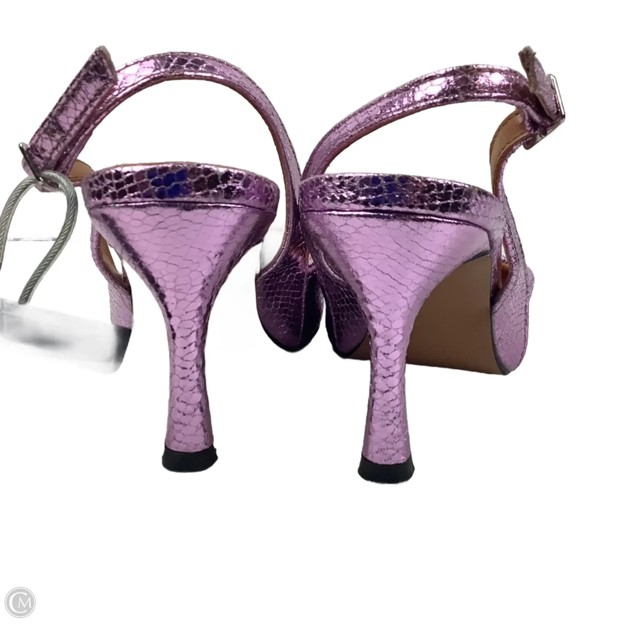 Shoes Heels Kitten By Asos In Purple, Size: 6 - Image 3