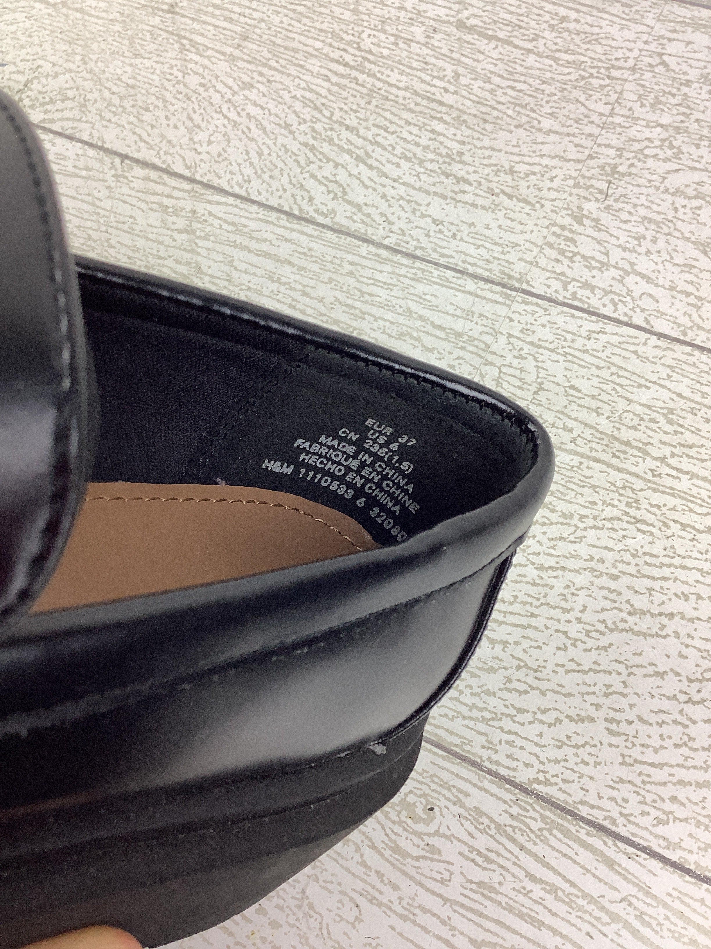 Shoes Heels Platform By H&m In Black, Size: US 6 (37) - Image 5