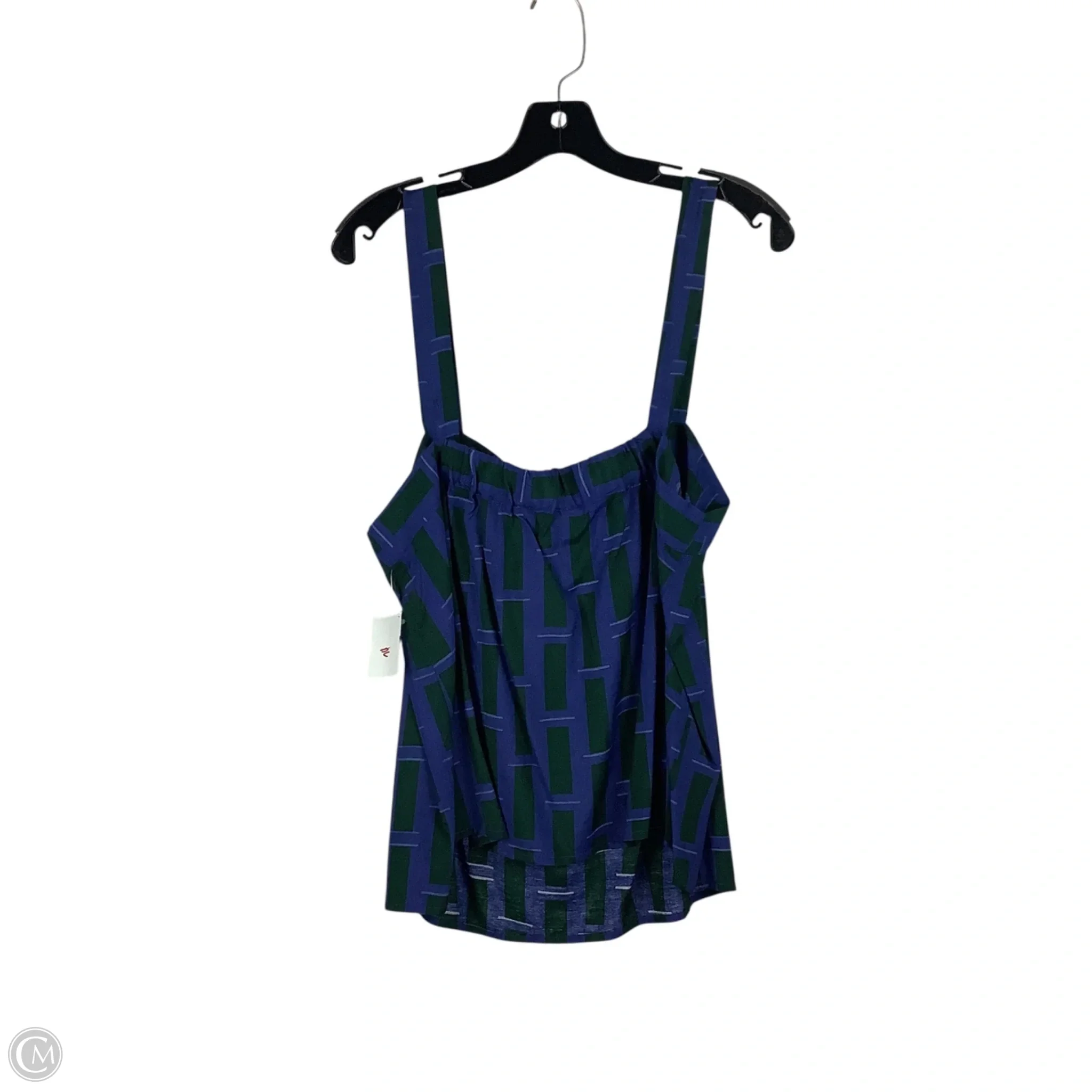 Top Sleeveless By Corey Lynn Calter In Plaid Pattern, Size: L - Image 3